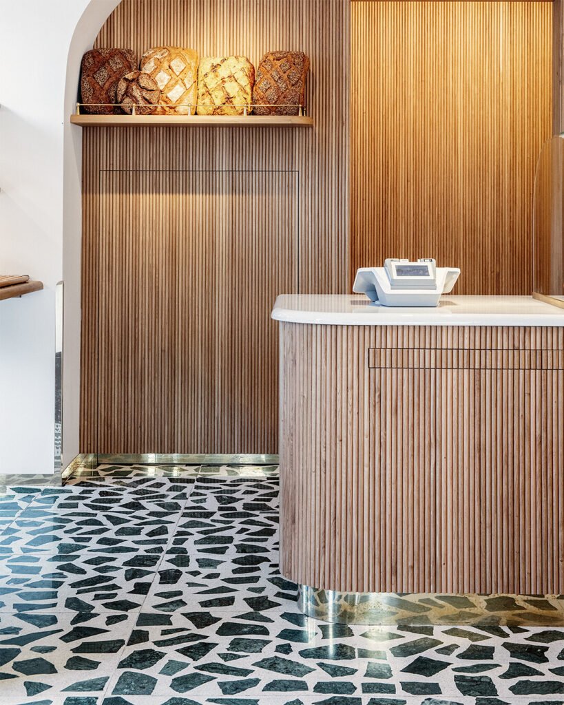 marble terrazzo floor