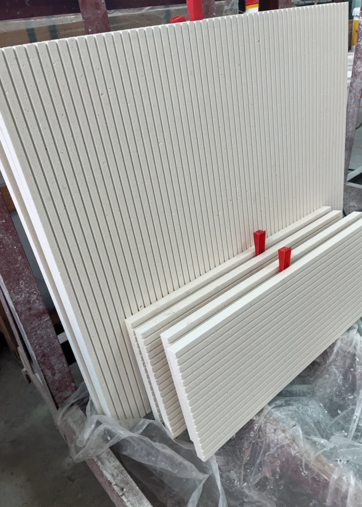Terra Tiles in factory
