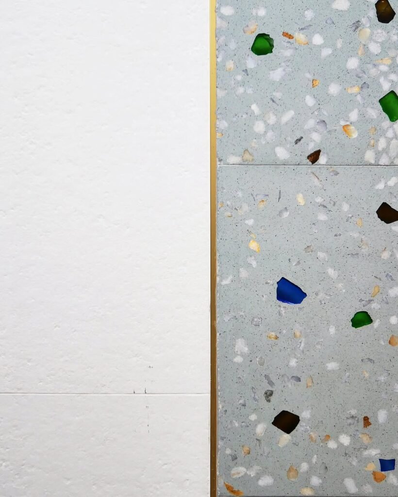 cristal terrazzo goldenline