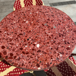 1 Red Terrazzo Table F191M(M5)
