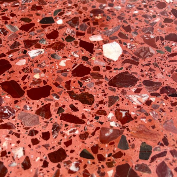 3 Red Terrazzo Table F191M(M5)