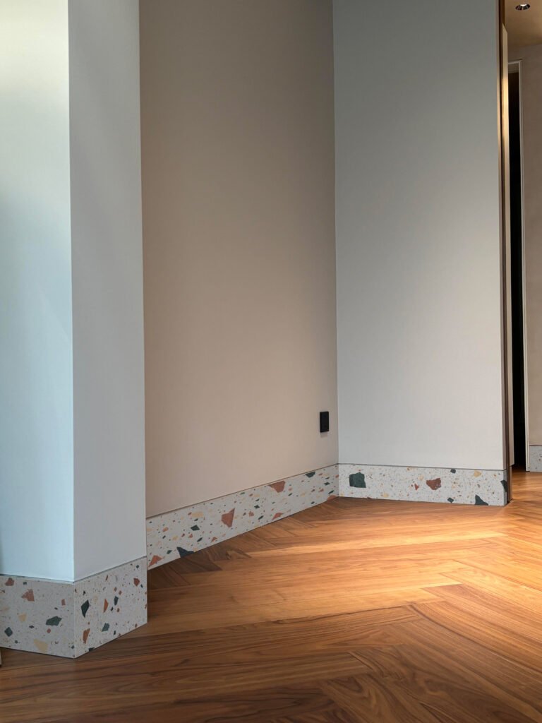 baseboard by terrazzo