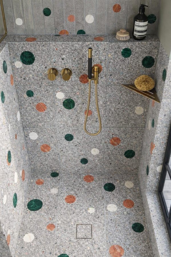 Geometric Terrazzo JD1490Y(M1) Sample